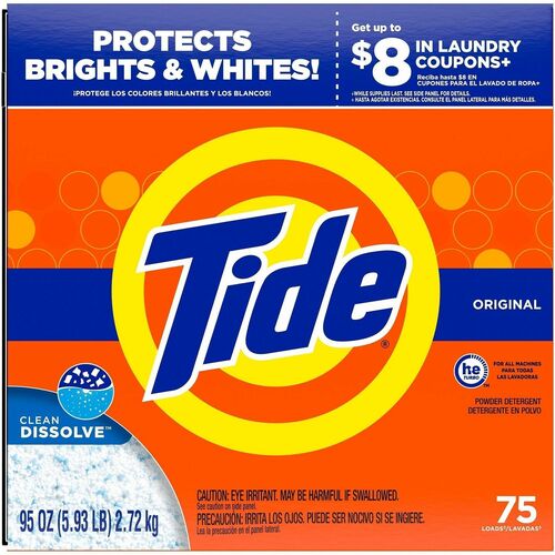 Detergent, Tide, Powder, 75 Ld, 85 Z 3/CT