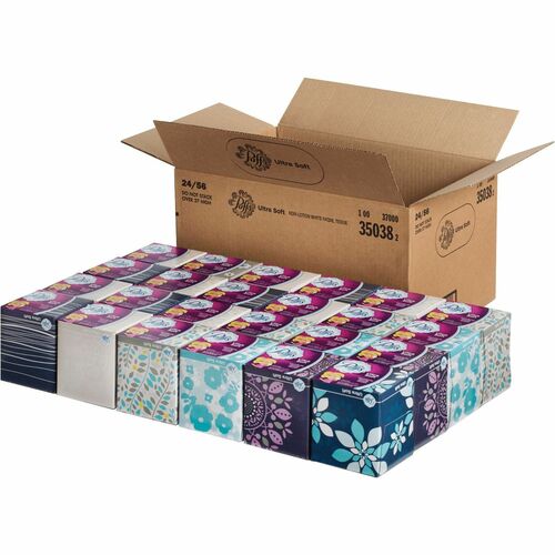 Tissue, Facial, Soft/Strong, 56 Sheets 24/CT