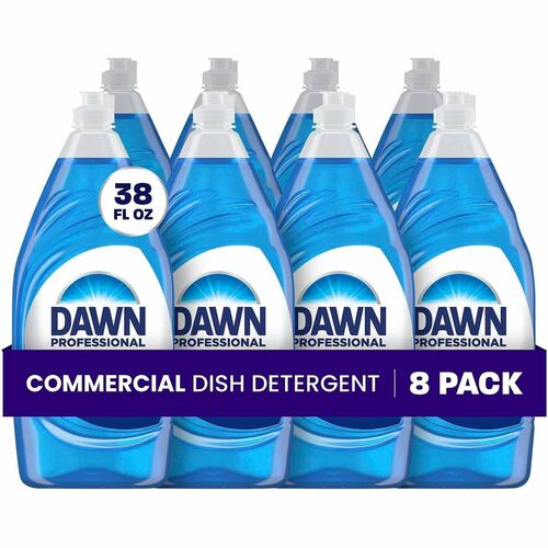 Detergent, Dish, Pot/Pan, 38 Oz 8/CT