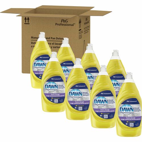 Detergent, Dawn, Lemon, 38 Oz 8/CT