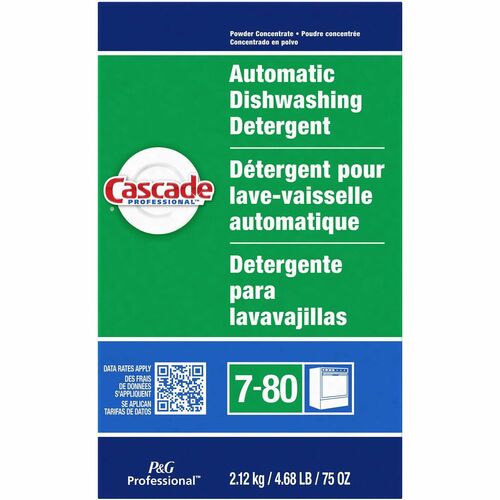 Detergent, Cascade, Powder, 75 Oz