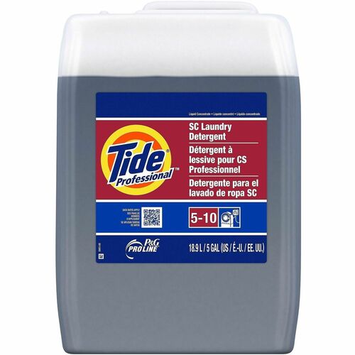 Detergent, Tide, Super Concentrate, Liquid, Clear, 5G