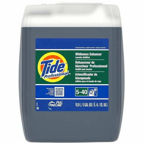 Detergent, Tide, White Enhanced, 5 Gal