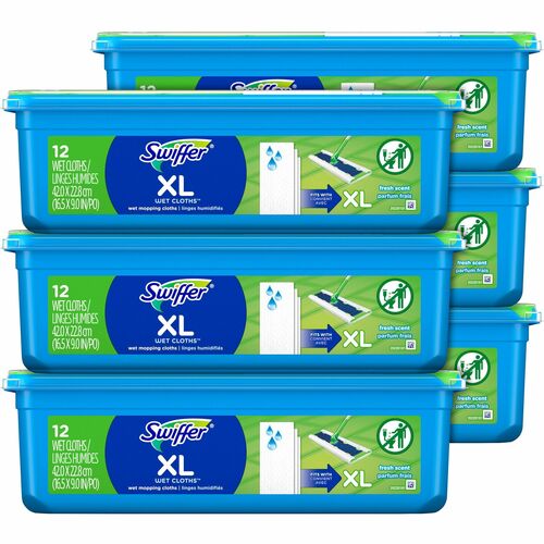 Refill, Sweeper Wet, Swiffer 6/CT