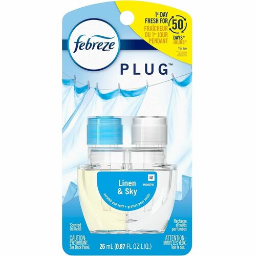 Refill, Air Freshener, Plug, Linen 6/CT