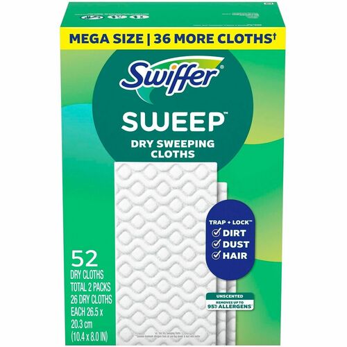 Swiffer Dry Unscented 52 3/CT