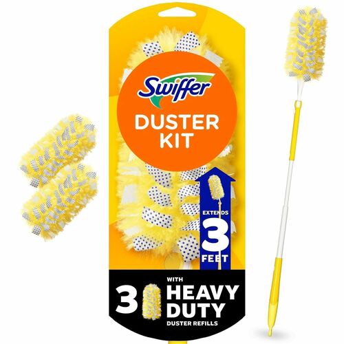 Duster, Swiffer, 360, 3' Extend, 3 Refills 3/PK