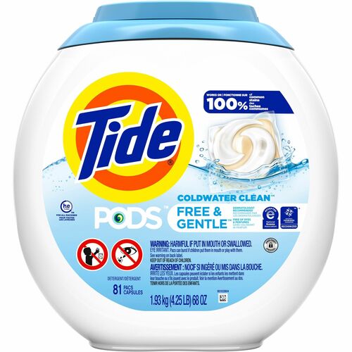 Detergent Pods F&G, 81/PK 4/CT