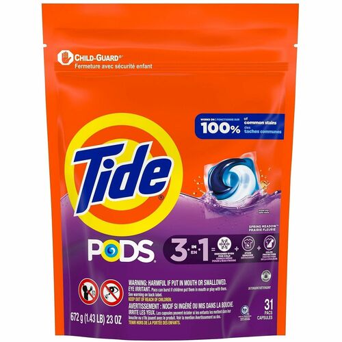 Detergent, Tide, Pods 31/BG