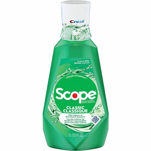 Crest, Scope Mouthwash 1 Liter 6/CT