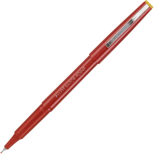 Pen, Marker, Razor, 0.3 Millimeter, Red 12/DZ