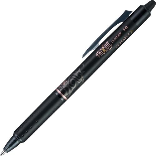 Pen, FriXion, Click, Black, 1 Meter, Dozen 12/DZ