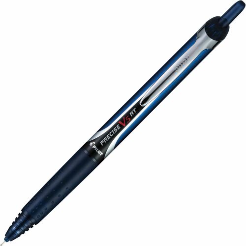 Pens, Rolling Ball, V5, Retractable, Navy, 12/DZ