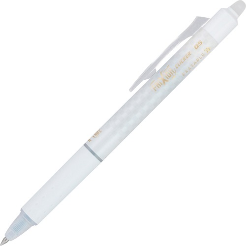 Pen, FriXion Clicker, Extra Fine, White Barrel 12/DZ
