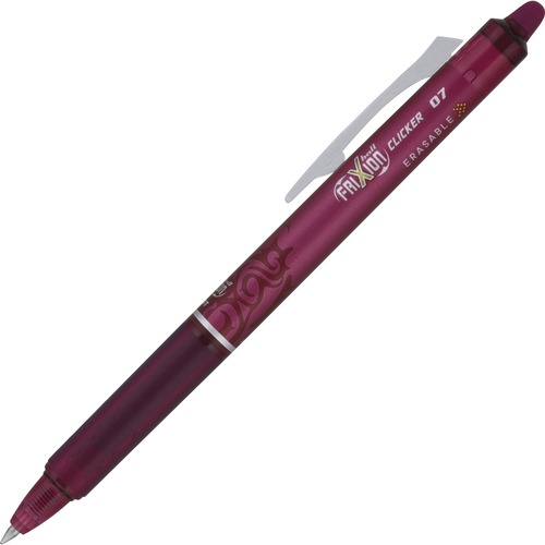 Pens, Gel, Frixion, 0.7 Millimeter, Burgundy 12/DZ