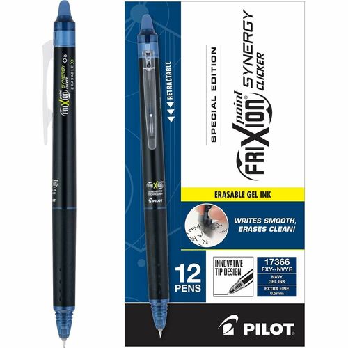 Pen, Gel, FX Synergy, Navy, Extra Fine 12/DZ
