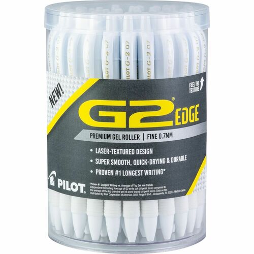 Pen, Gel, G2 Edge White, Fine, Tube 36/PK