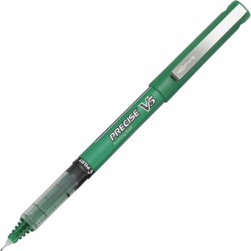 Pen, Precise, V5, RB, 0.5 Millimeter, Green 12/DZ