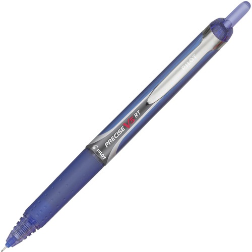 Pen, Precise, V5, Retractable, 0.5 Millimeter, Blue 12/DZ