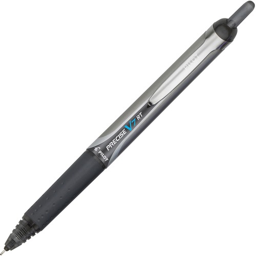 Pen, Precise, V7, Retractable, 0.7 Millimeter, Black 12/DZ