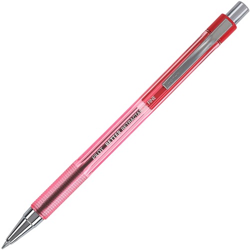 Pen, The Better, Ballpoint, Retractable, 0.7, Red 12/DZ