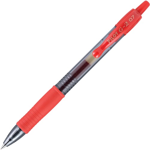 Pen, Gel, G2, Fine, Red 12/DZ
