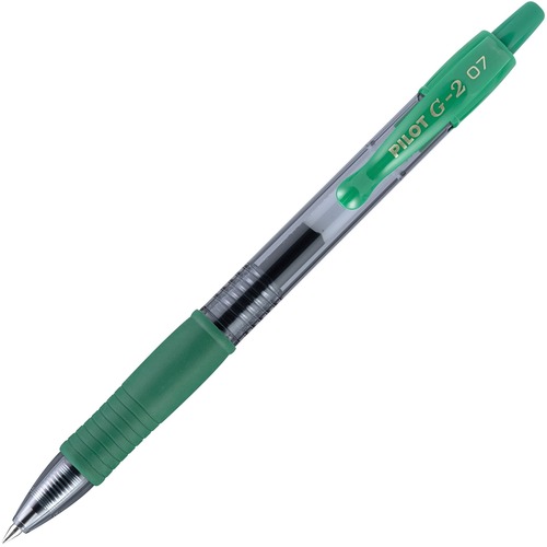 Pen, Gel, G2, Fine, Green 12/DZ