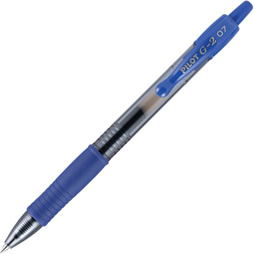 Pen, G2, Gel, Fine, Blue, Universal Product Code 12/DZ