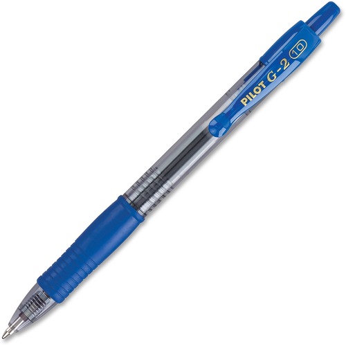 Pen, Gel, G2, Bold, Blue 12/DZ