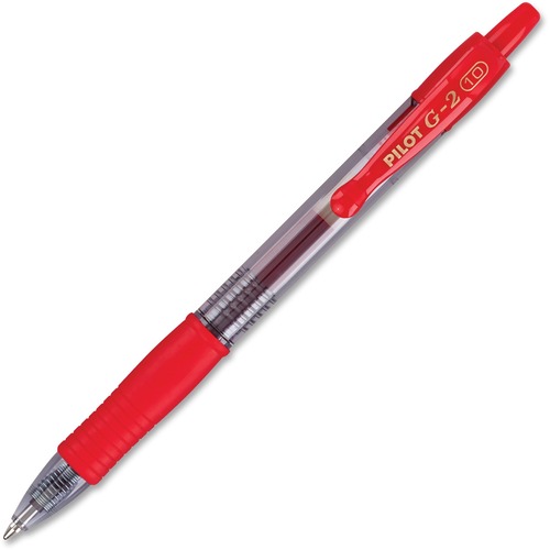 Pen, Gel, G2, Bold, Red 12/DZ