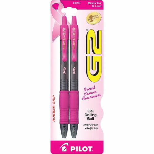 Pen, G27, Black Ink 2/PK
