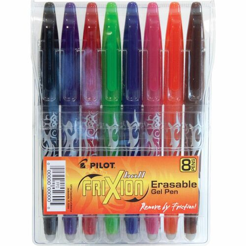Pen, Frixion, Eraser, .7, Assorted 8/PK