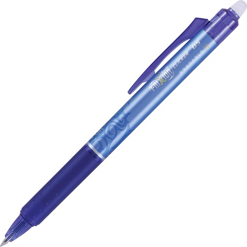 Pen, Frixion Clicker, 0.5 Millimeter, Blue 12/DZ