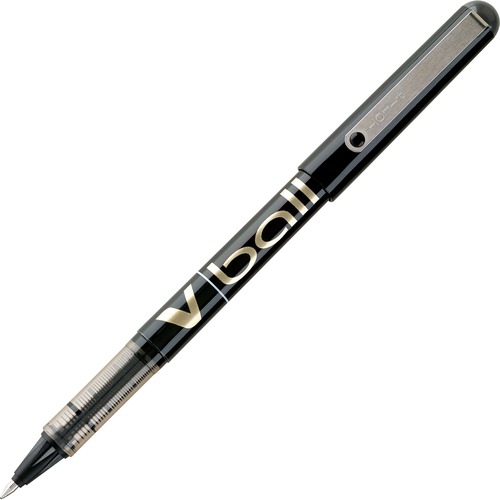 Pen, Volleyball, Rollerball, 0.7 Millimeter, Black 12/DZ