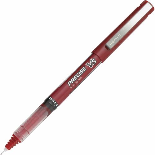 Pen, Precise, V5, RB, 0.5 Millimeter, Red 12/DZ