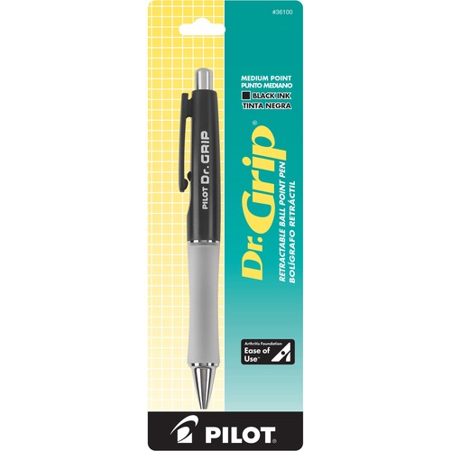 Pen, Dr. Grip, Ballpoint, 1.0 Millimeter, Black