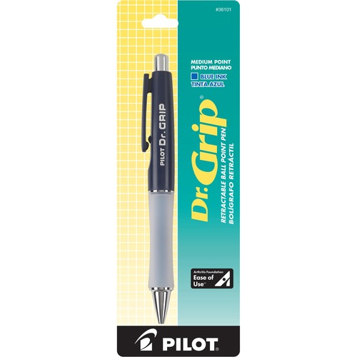 Pen, Dr. Grip, Ballpoint, 1.0 Millimeter, Blue