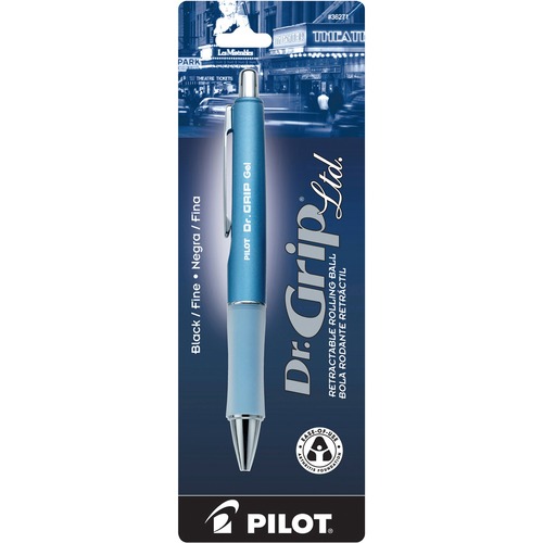 Pen, Gel, Dr. Grip, 0.7 Millimeter, Blue Black