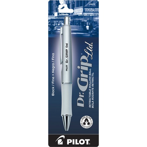 Pen, Gel, Dr. Grip, 0.7 Millimeter, PM/Black