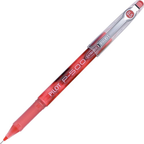 Pen, Gel, P500, 0.5 Millimeter, Red 12/DZ