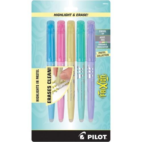 Highlighter, FriXion Pastel, Ast 5/PK