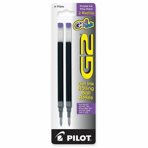 Refill, Gel, G2, Extra Fine, Permanent, 2 Pack 2/PK