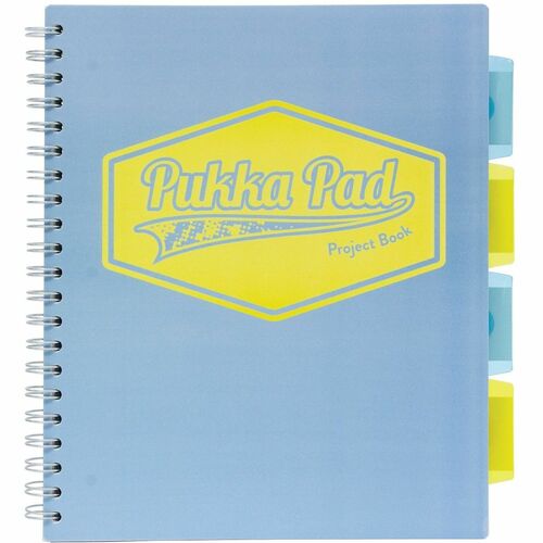Notebook, 5 Sub, 4 Tab, Assorted 3/PK