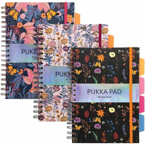 Notebook, 5 Sub, Asst 3/PK