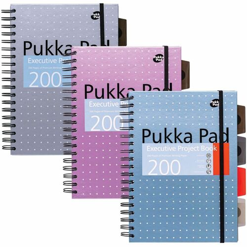 Notebook, 5 Sub, Asst 3/PK
