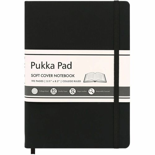 Journal, Soft Cover, Black
