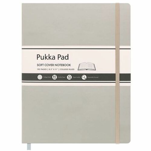 Journal, Soft Cover, Letter Size, Gray