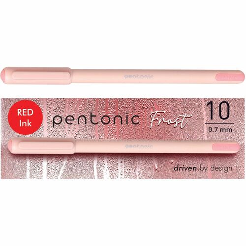Pen, Frost, 0.7mm, Red 10/BX