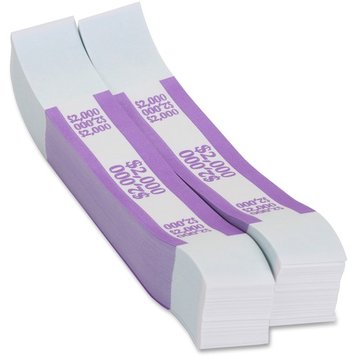 Currency Strap, 2000 Dollars, Violet 1000/PK