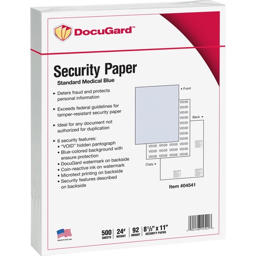 Paper, Prescription/Medication, Standard 500/RM